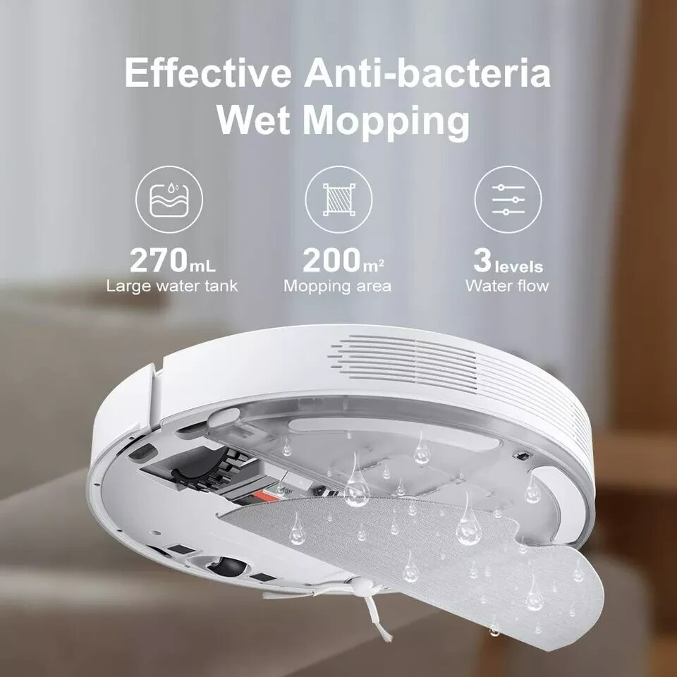 Dreame D 9 Robot wet and dry Combo Mopping for Carpet Hard Floor vacuum / mop