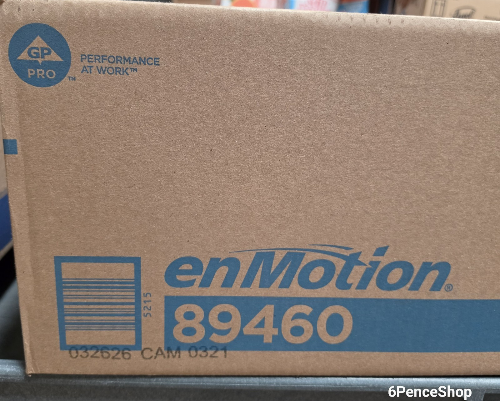 UGLYBOX Georgia-Pacific enMotion 89460 Paper Towel R 10″ x 800′ White 1-Ply 6 Pk