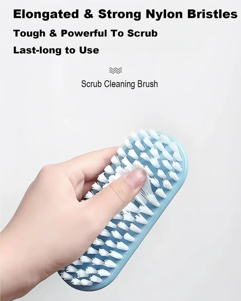 Scrub Brush for Cleaning-3 Pack Scrubbing Brushes Heavy Duty Multi-Purpose House