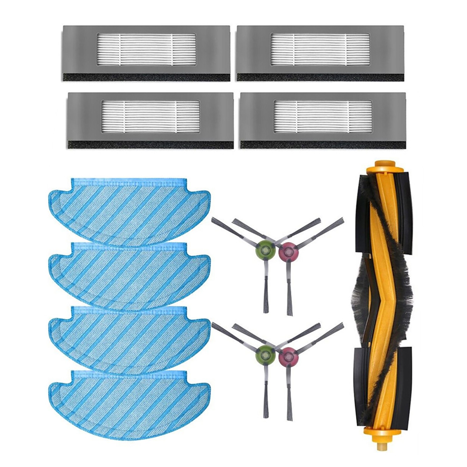 1 Set Mop Cloths Part For Ecovacs DEEBOT OZMO T9 T8 AIVI Max N8 Pro + Vacuum