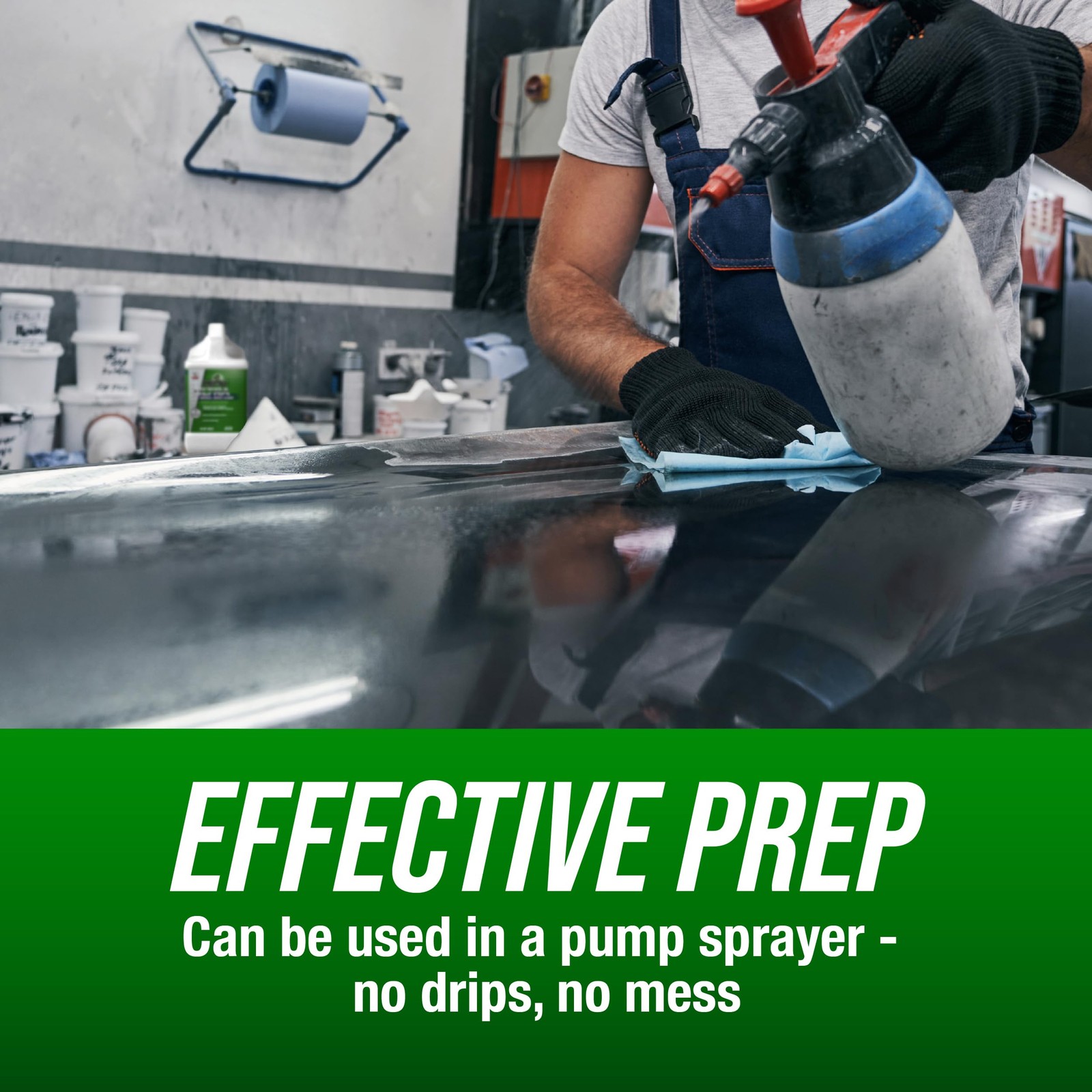 KLEAN-STRIP Prep-All ULTRA Universal Surface Cleaner, Low 1 Count (Pack of 1)