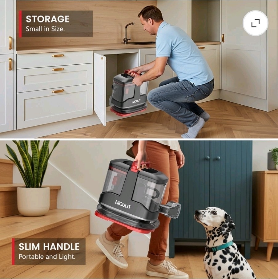 Portable Deep Spot Cleaner Machine for Sofa, Couch, Rug and Carpet