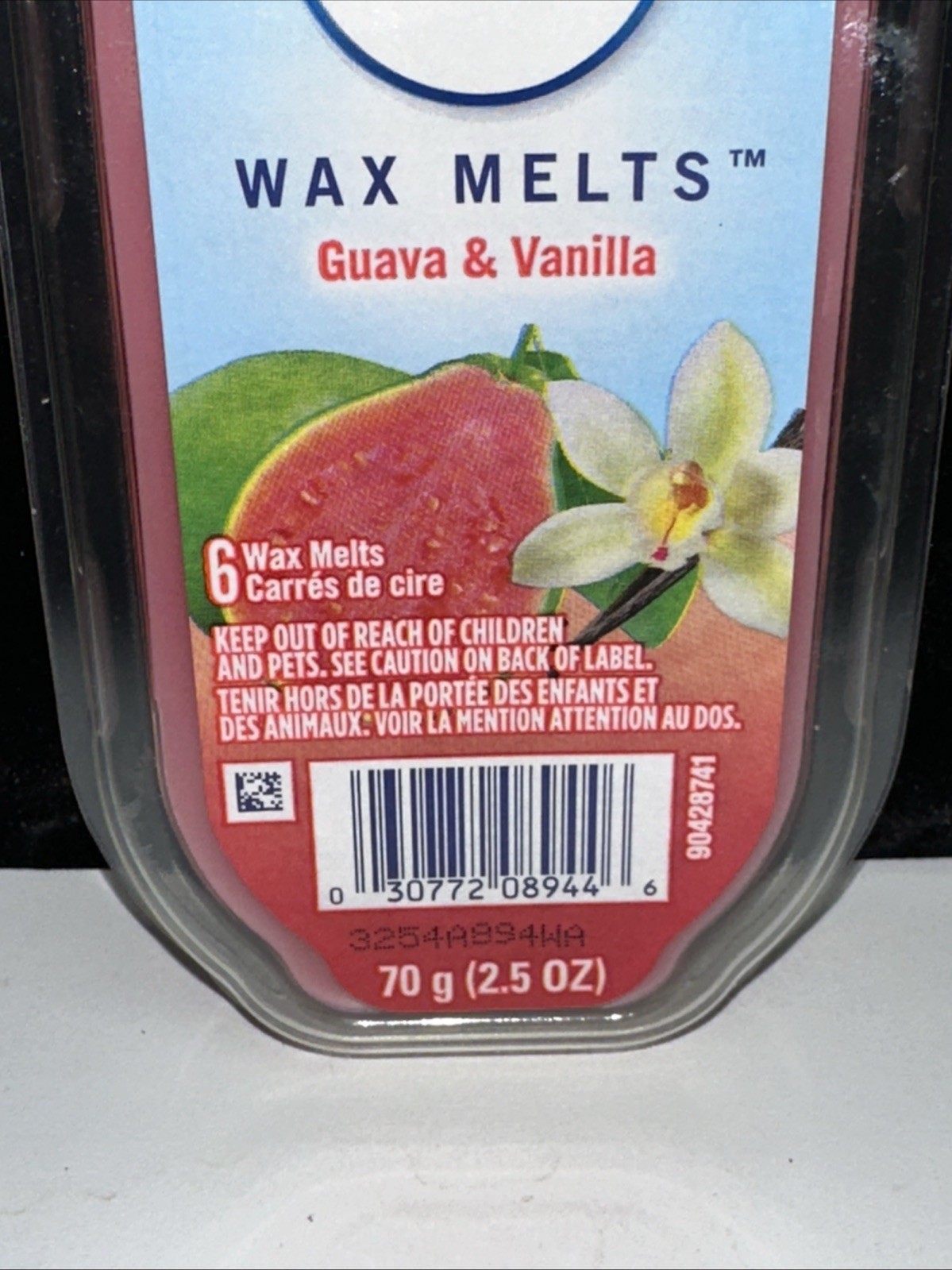 12 PACK Febreze GUAVA & VANILLA Wax Melts Air Freshener 36 TOTAL FREE SHIP