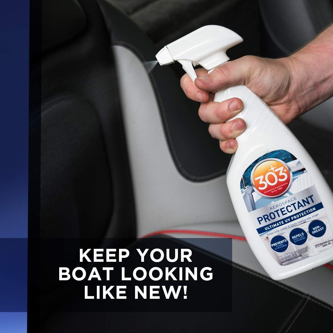 303 Marine Aerospace Protectant – UV Protection – Repels Dust, Dirt, & Staining
