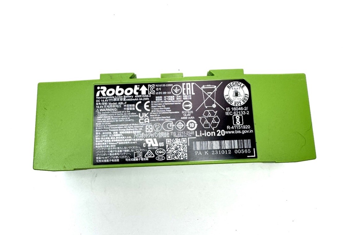 Genuine OEM Li-ion Extended Battery 14.4V 4460mAh for iRobot Roomba J9+ Combo