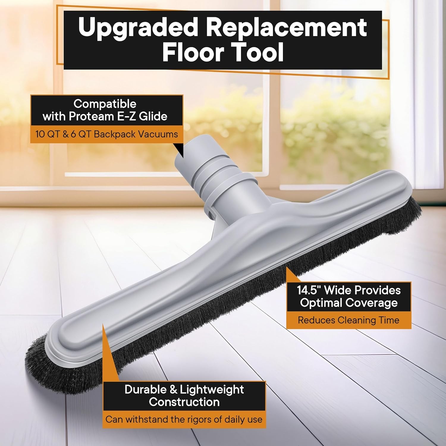 Replacement Floor Tool Compatible with ProTeam 101446 E Z Glide Backpack
