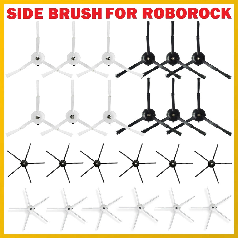 Side Brush For Roborock S7 T7S S5 Max S50 S51 S55 S6 E4 S4 T6 E20 Vacuum Cleaner