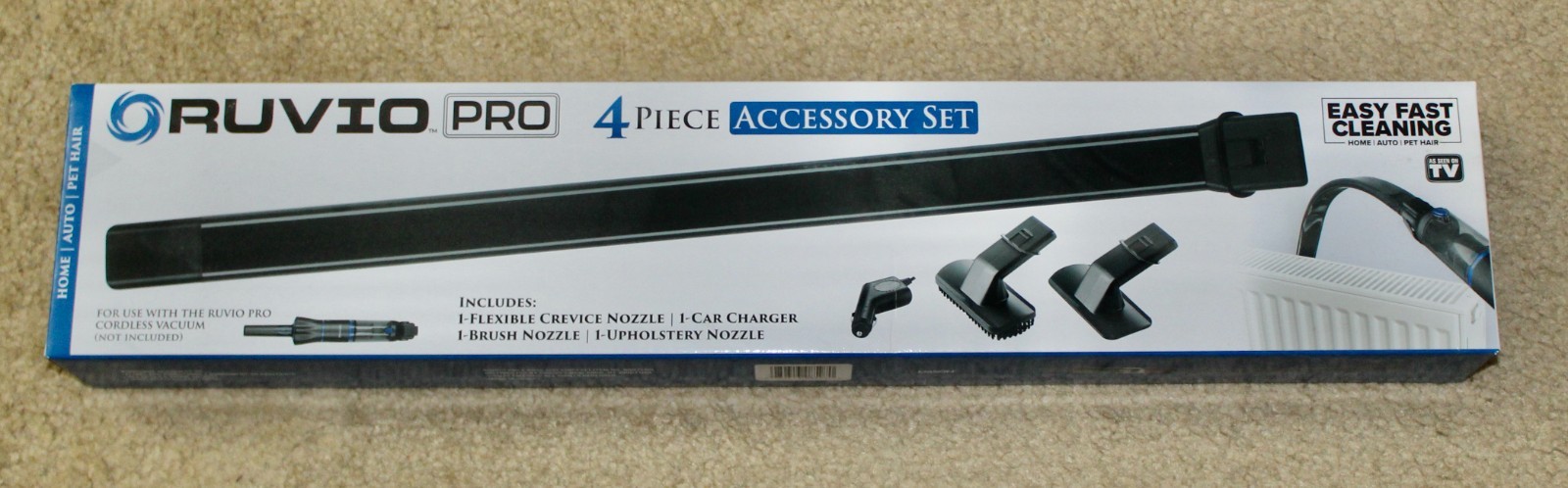 Ruvio Pro 4 Piece Accessory Set Slightly Used