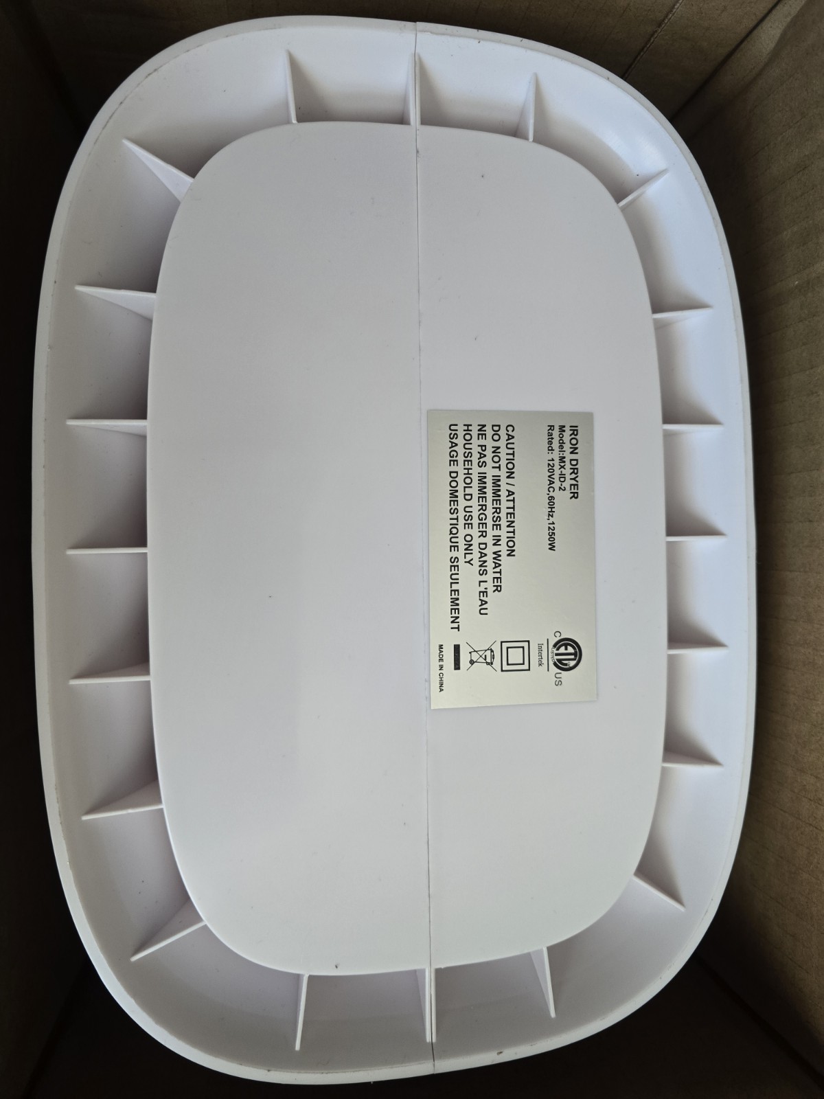 IronMax Iron Dryer Clothes Irons, White
