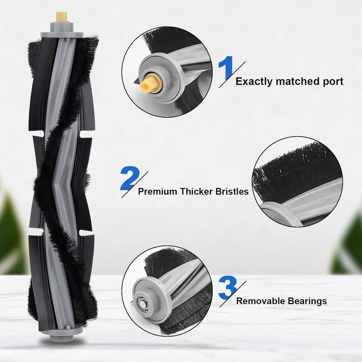 Replacement Parts for ECOVACS DEEBOT X1 OMNI Turbo T10 T20 Kit