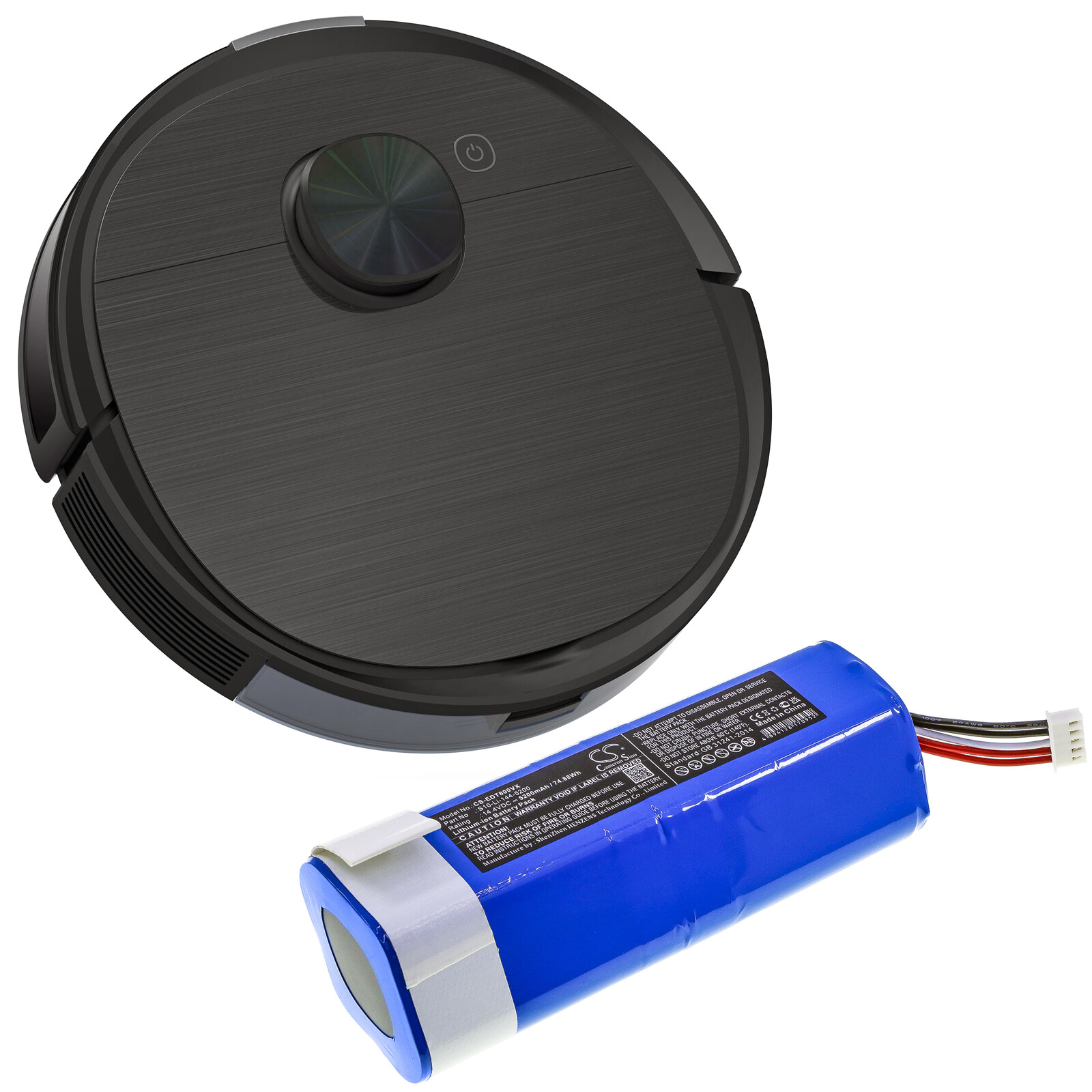 5200mAh Battery For Ecovacs N8 Pro+N8,T8+,Deebot T8+,DJ65,T8 AIVI,Ozmo T8,N8,T5