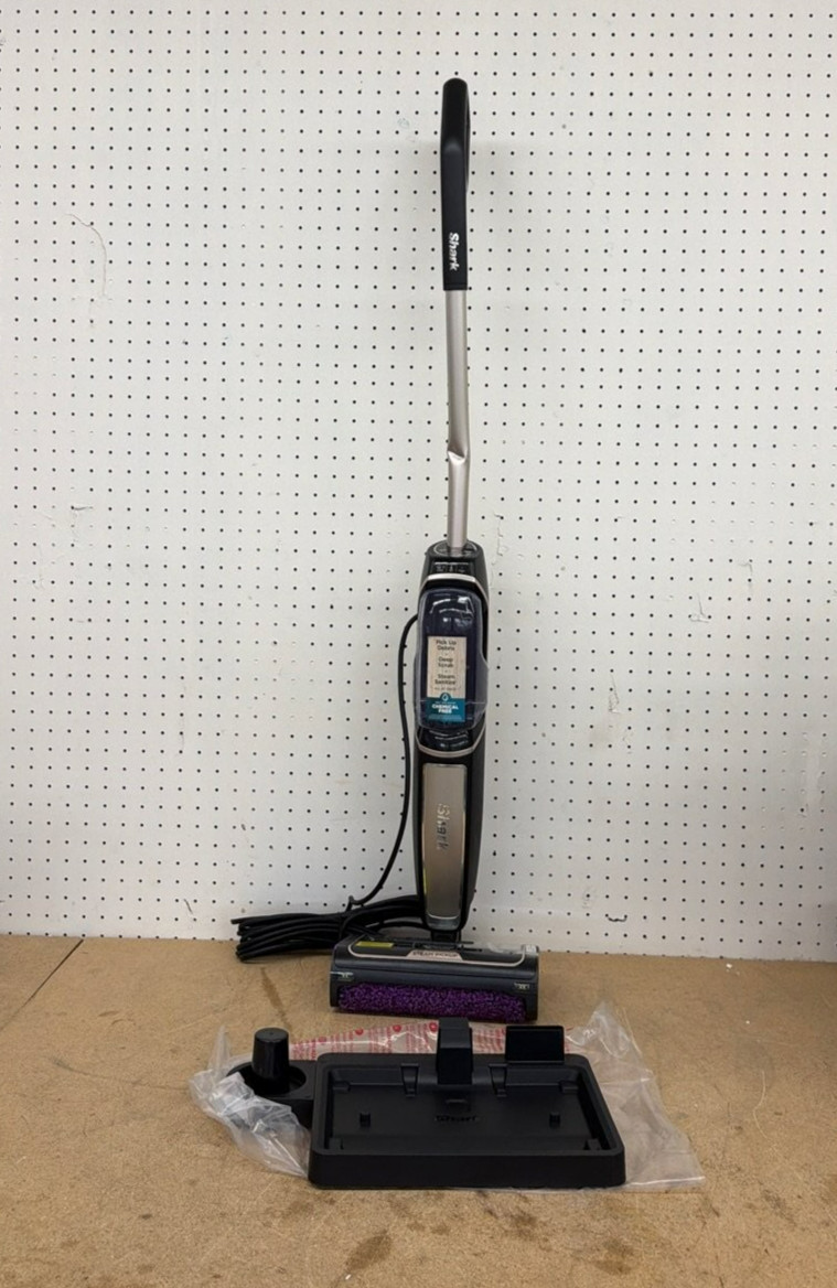 Shark Steam Mop 3-in-1 Corded for Hardwood, Tile, Stone, Laminate Black READ