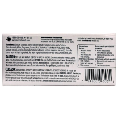 Fels-Naptha Laundry Bar Stain Remover 5 Oz. – Pack of 6