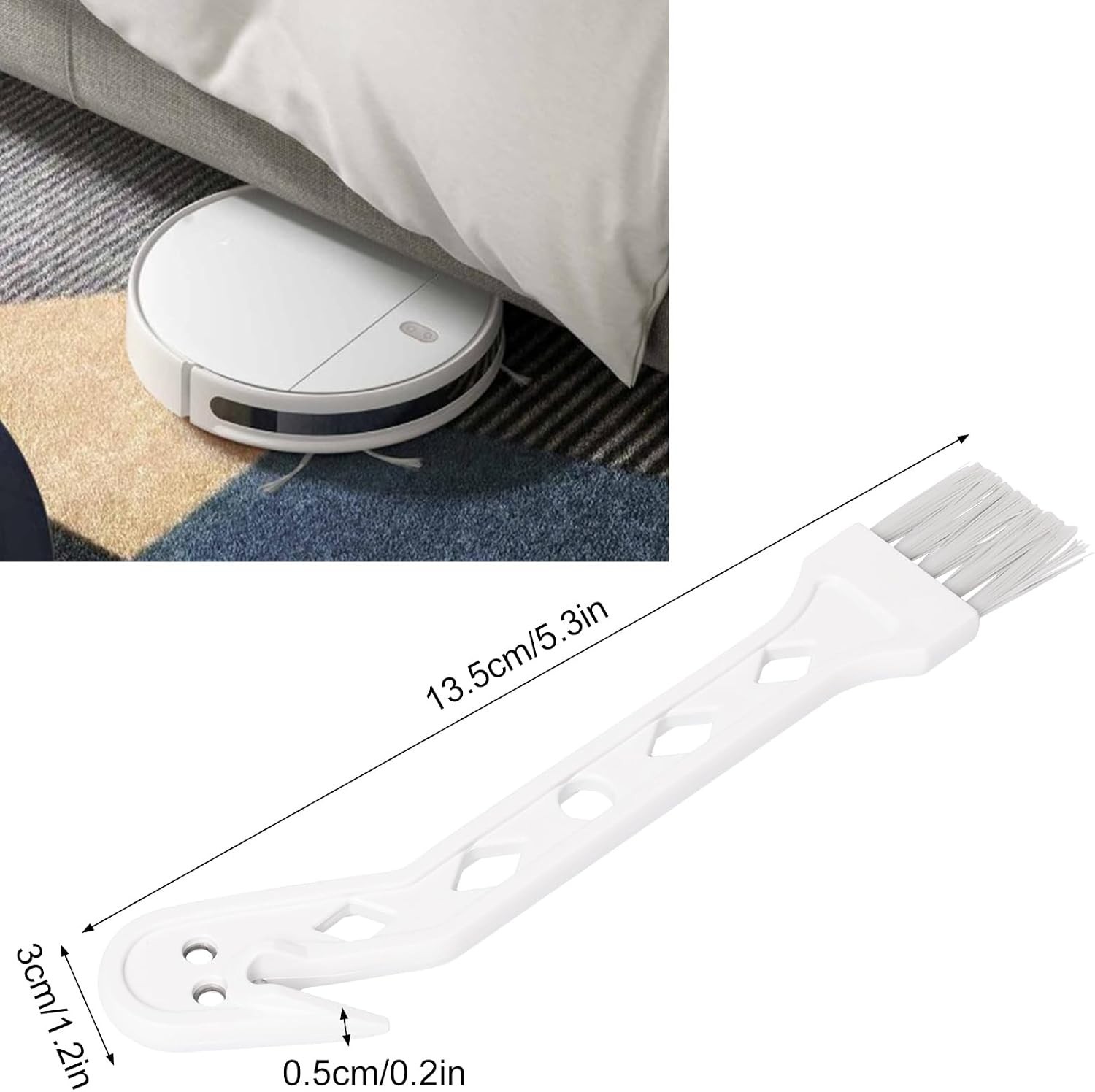 Dust Brush for Xiaomi/Shark/Dreame Vacuums – Boost Cleaning Efficiency