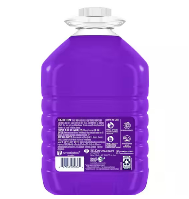 Fabuloso Lavender 2X Concentrated Multi-Purpose Cleaner, 128 oz 2-Pack