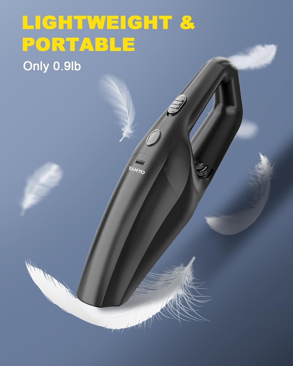 Effortless Cleaning with 8000PA Cordless Handheld Vacuum – Quiet & Efficient
