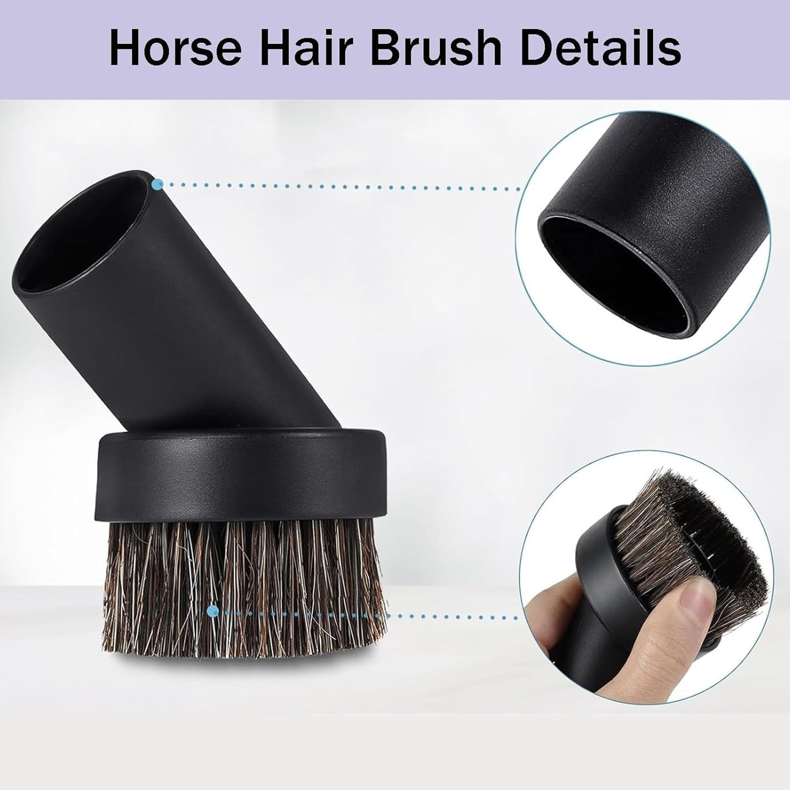 Vacuum Crevice Tool Brush part for Shark Cordless Stick IX141 IZ462H IZ483H