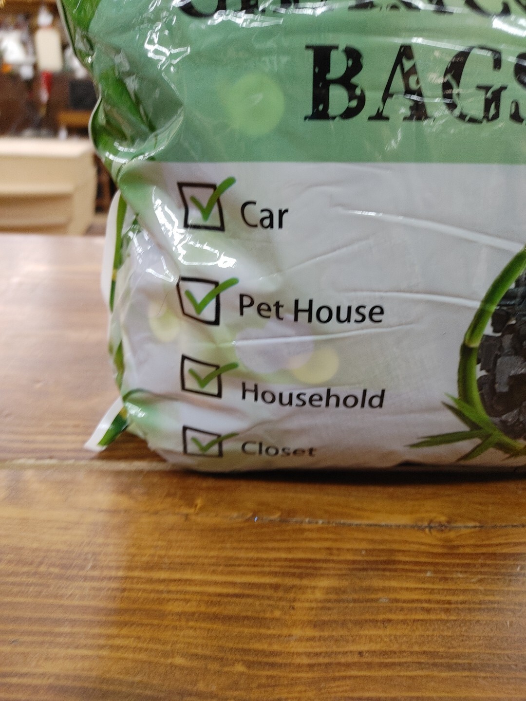 Air Purifying Bags Nature Fresh Charcoal Bamboo Mold Freshener 15 ~ 100g Bags