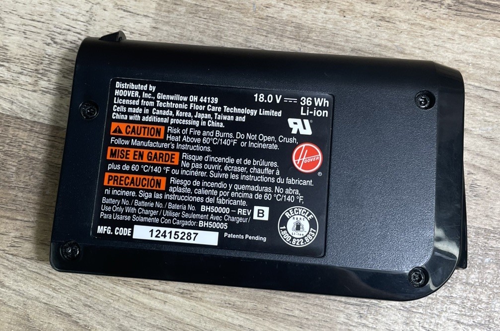 Genuine 18V Battery Hoover LINX Lithium BH50000 BH50010 Cordless Stick Vacuum