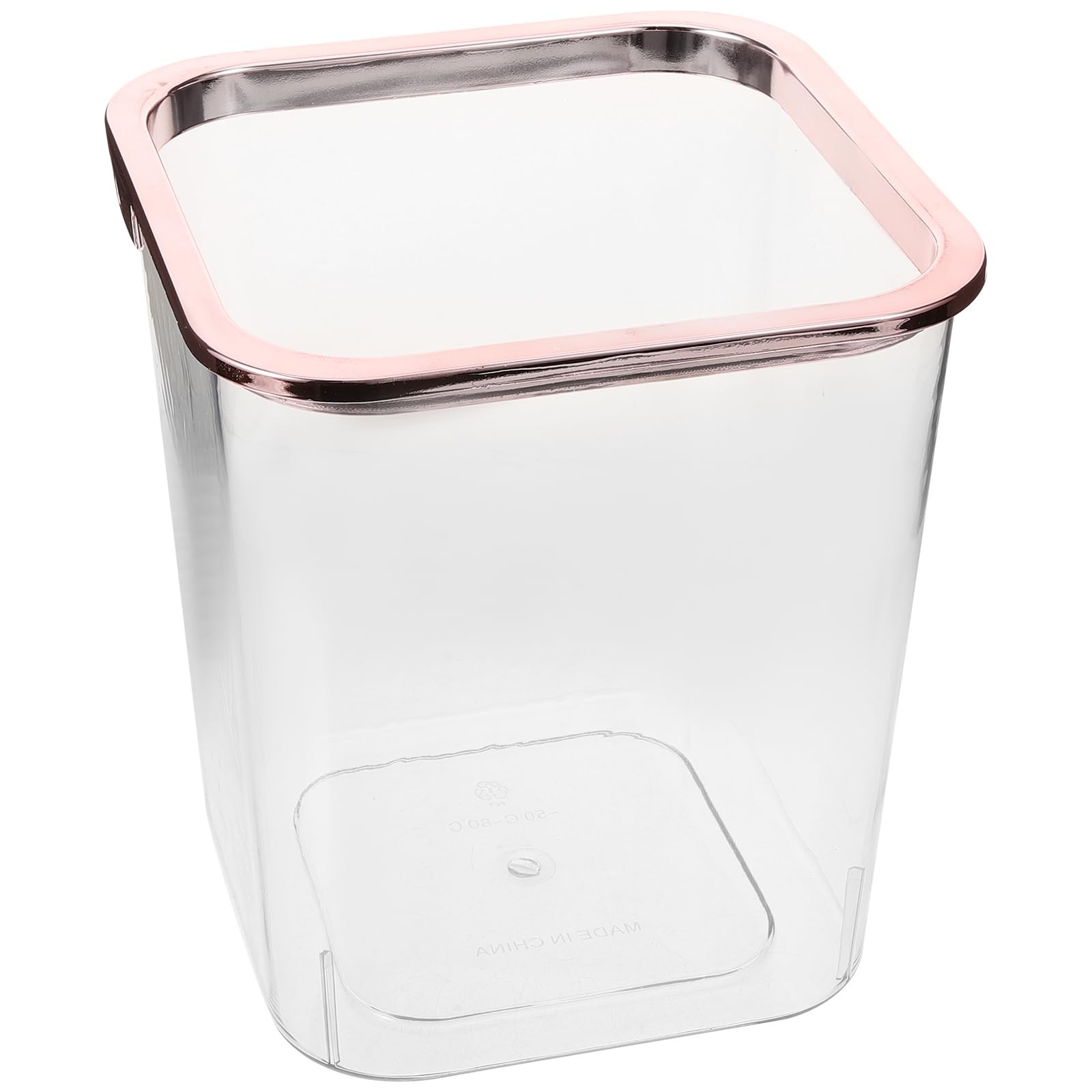 iplusmile Clear Wastebasket 7.87 X 7.08 X in 20x18CM, Transparent
