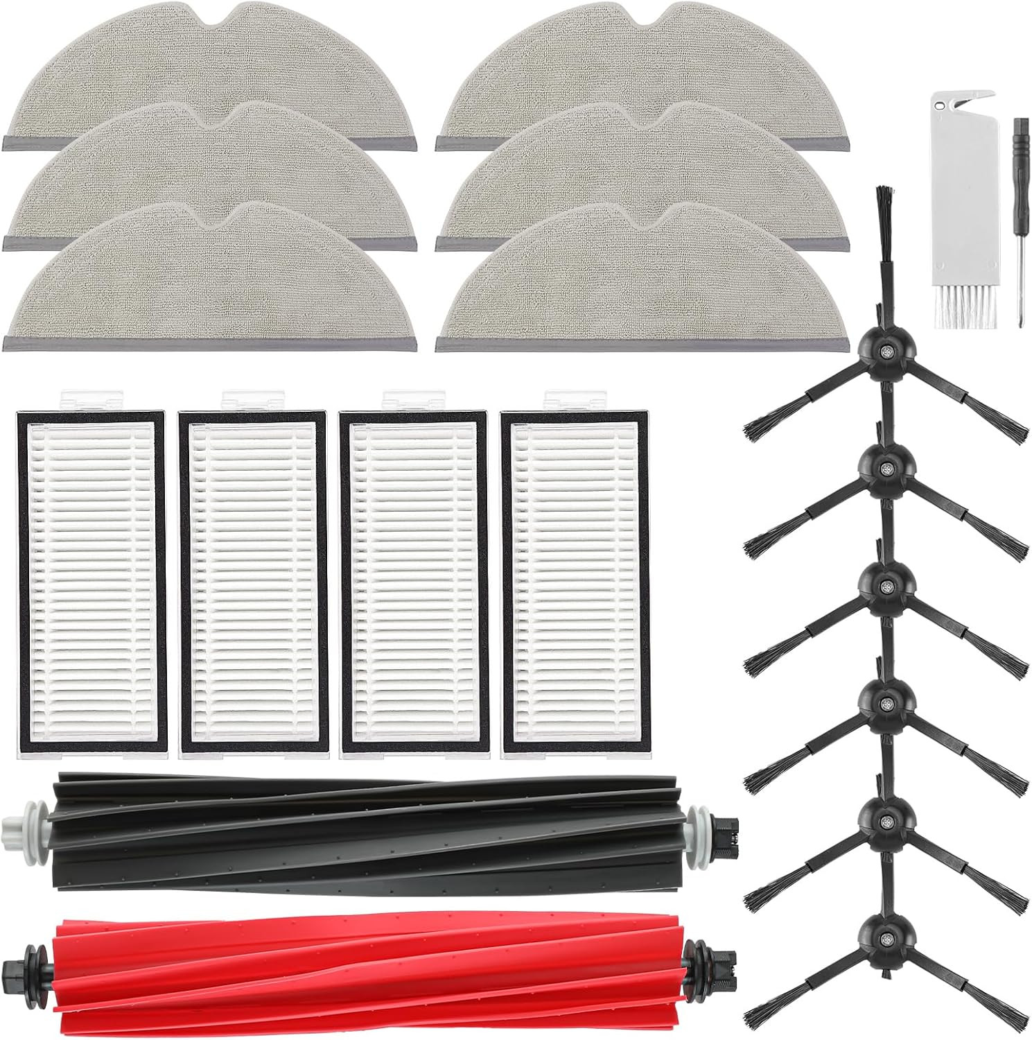 20PCS Accessories Kit Replacement Compatible with Roborock Q5 Pro / Q5 Pro+ /…