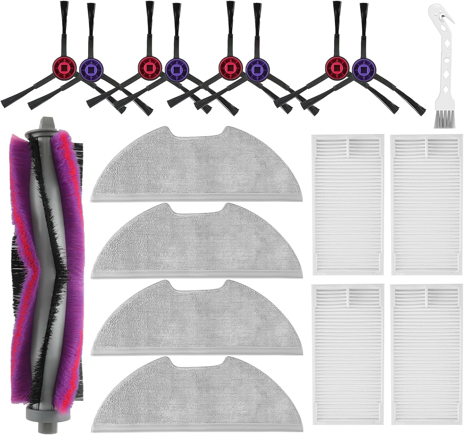 18 Pack E10S Accessories Kit Replacement Compatible with Eureka E10S / E20 plus