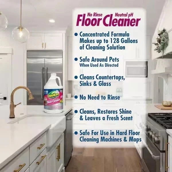 OdoBan No Rinse Neutral pH Floor Cleaner Concentrate 1 Gallon