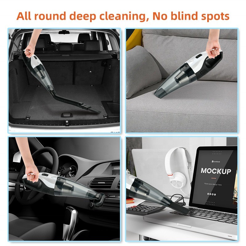 Upgraded 2025 Cordless Handheld Vacuum Cleaner, Rechargeable 6000mAh