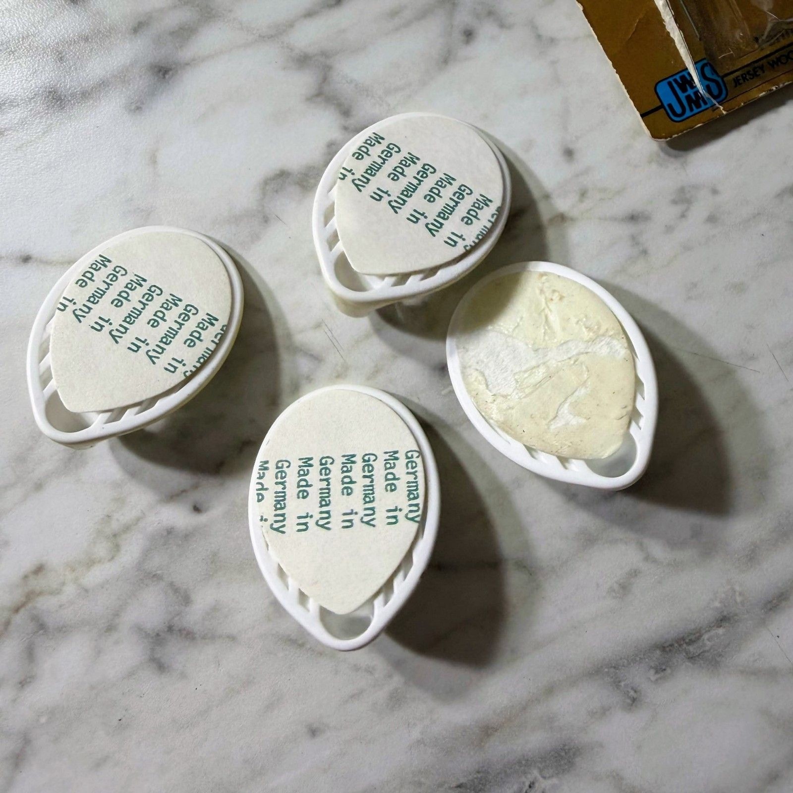 Vintage Decorator Hooks Lot of 4 Holly Hobbie Style Girls China Look Woolworth