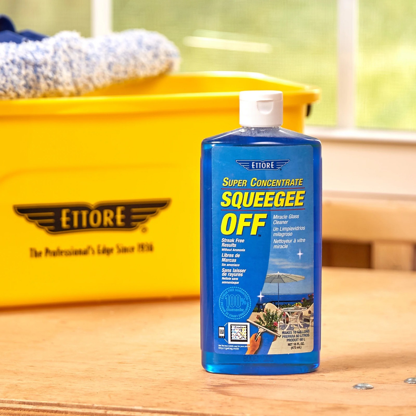 Ettore Squeegee Off 16 -fl oz Pour bottle Glass Cleaner