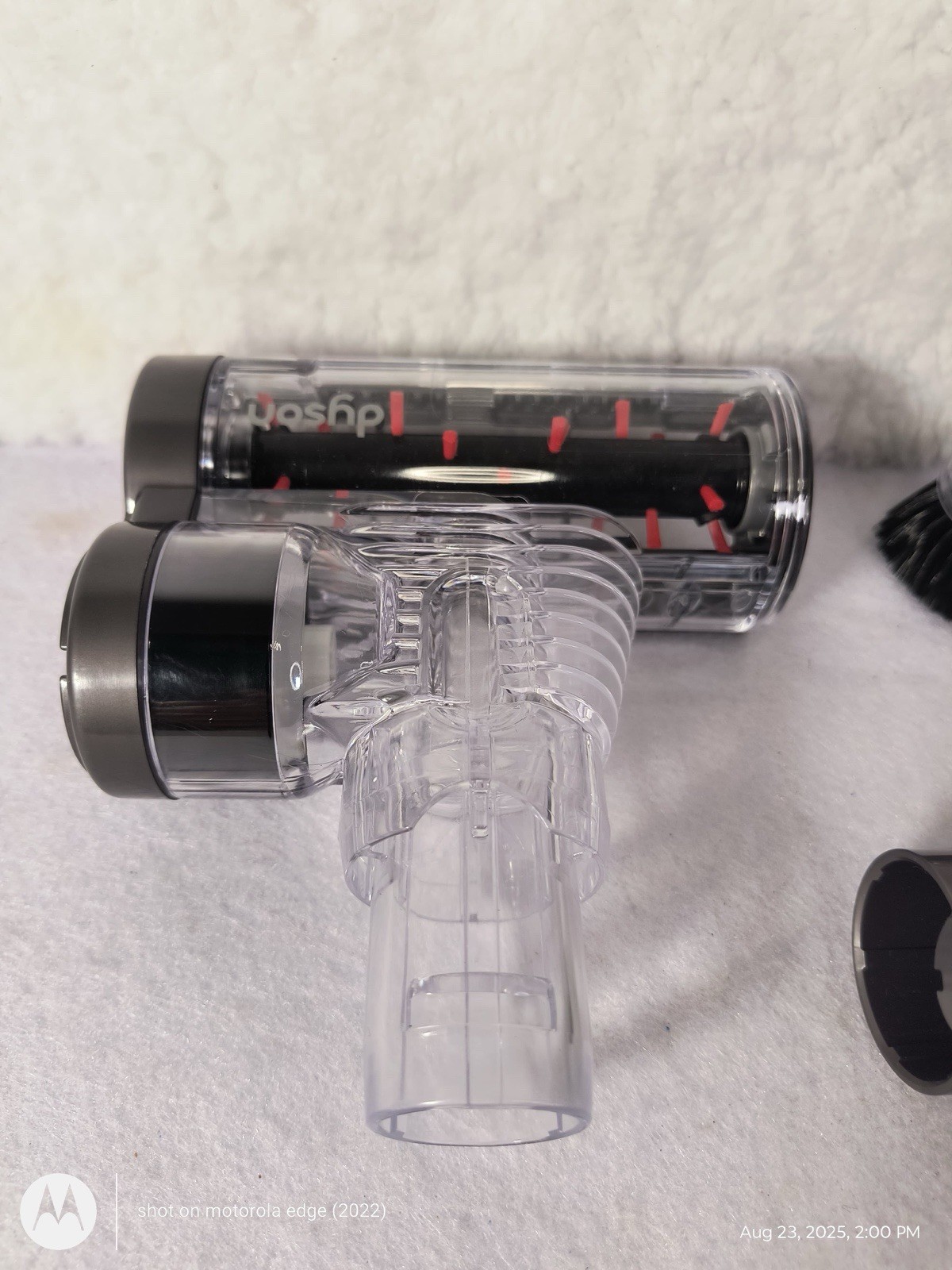 Dyson Flexi Crevice Tool, Mini Turbine Head, Soft Dusting Brush, & Adapter