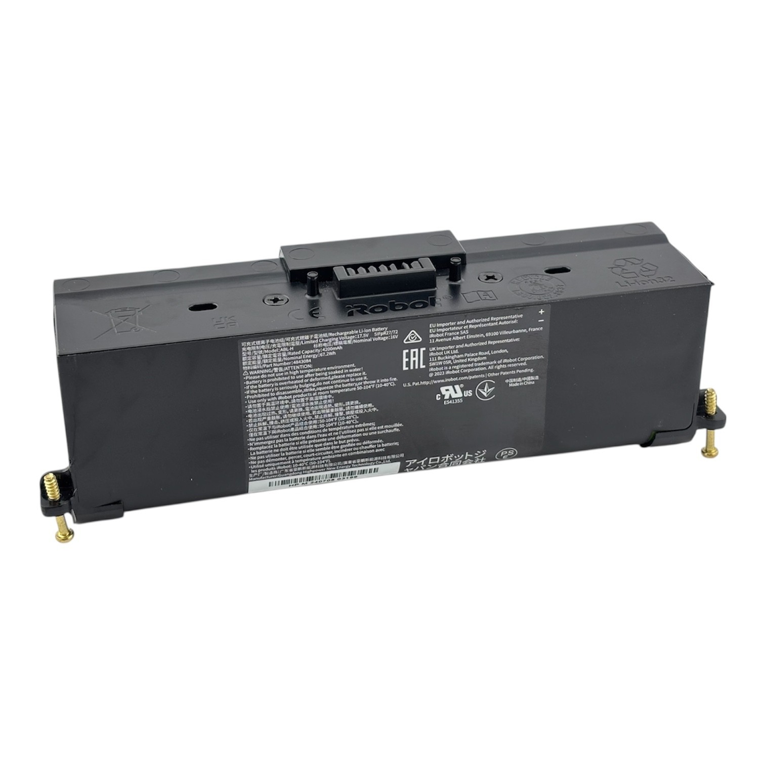 OEM iRobot Roomba Combo j7+, j9+, 10 Max – Rechargeable Li-ion Battery 4200mAh