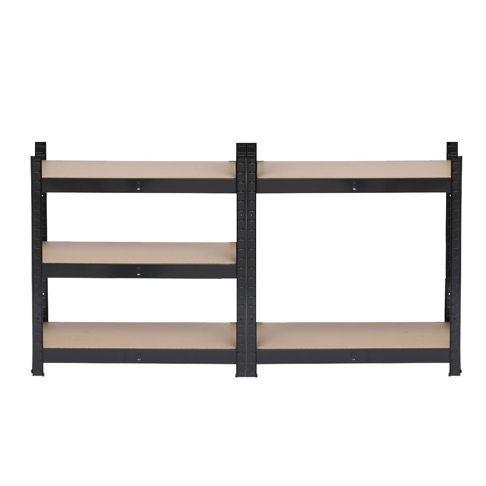 Heavy Duty Metal Muscle Rack Shelving Storage 43″W x 18″D x 71″H Garage 5 Shelf