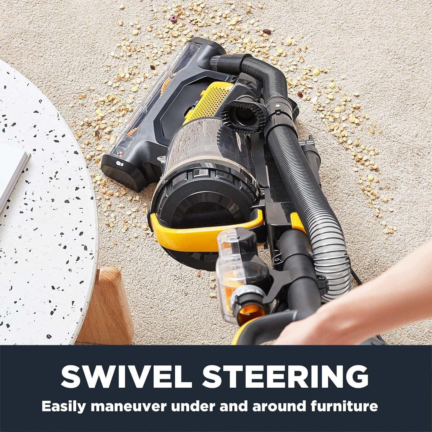 Eureka Powerful Upright Vacuum Cleaner for Home Pet Hair, Lightweight Household