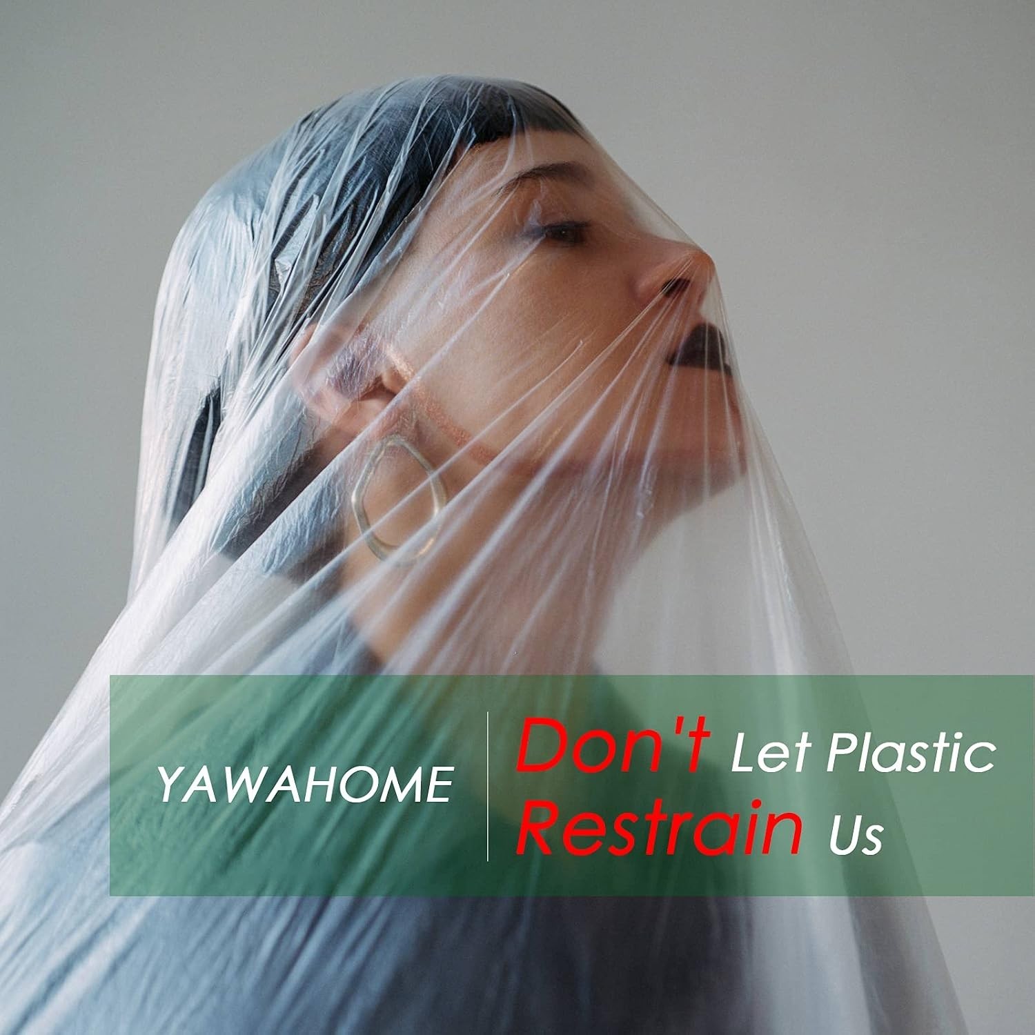 Small Trash Bags 4-6 Gallon 丨 100 Count 100 (Pack of 1), Green