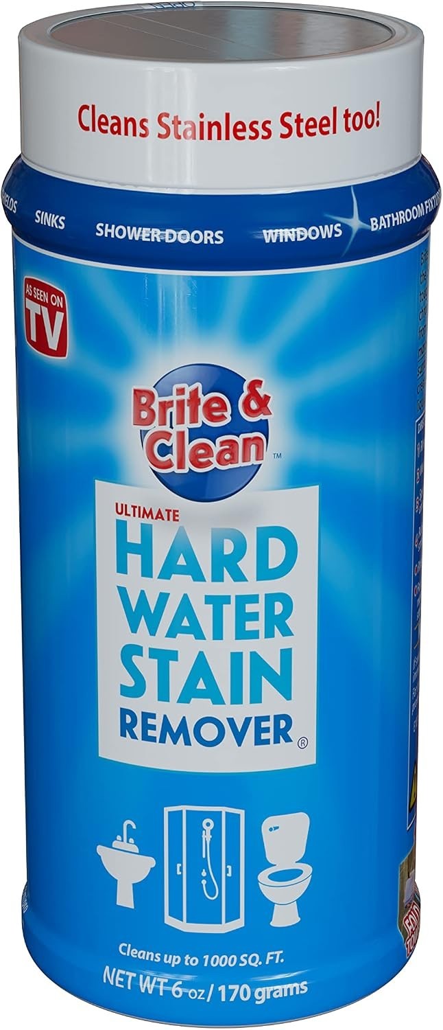 Bright & Clean Ultimate Hard Water Stain Remover for Glass, Shower Doors & Wi…