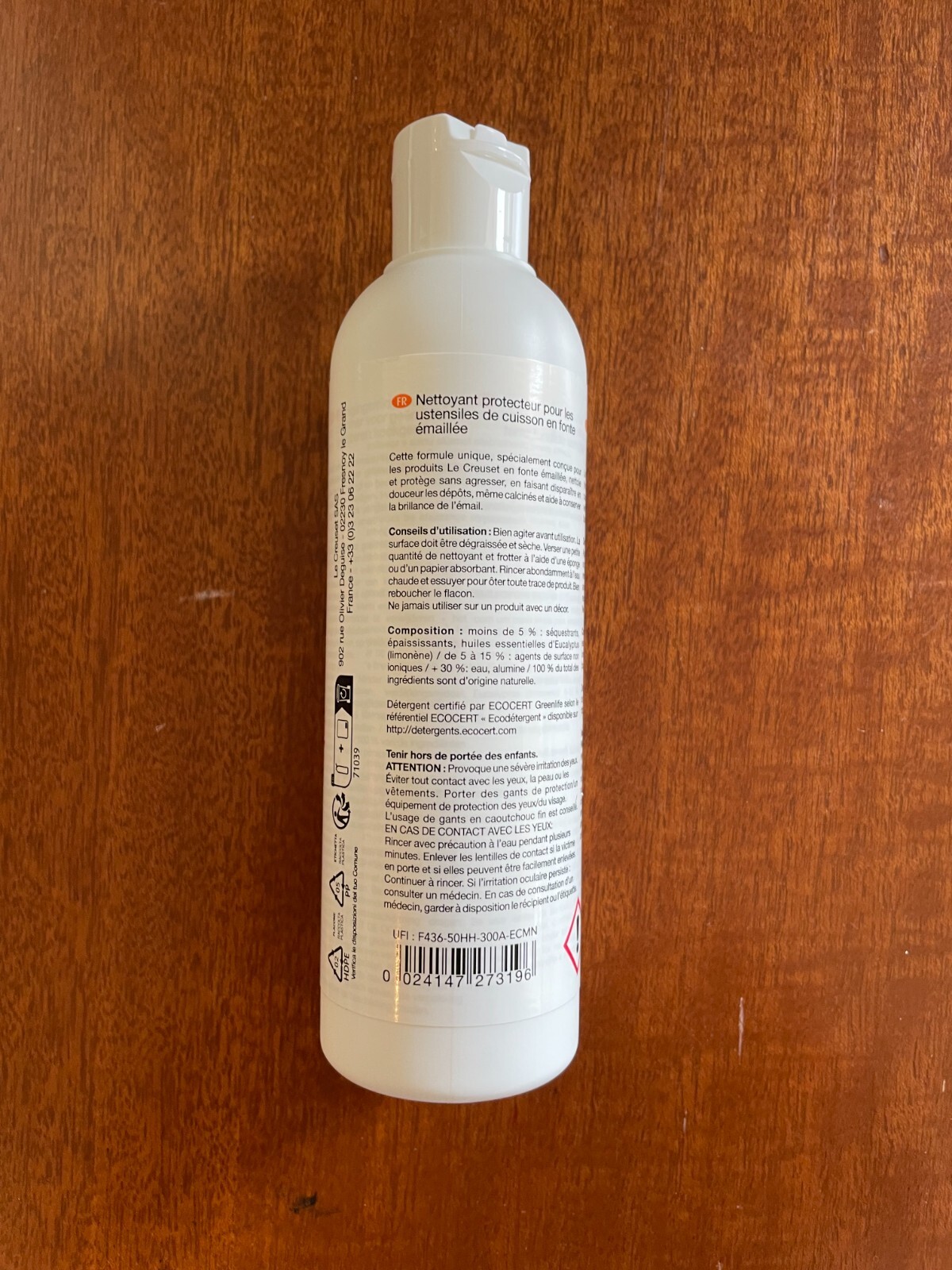 Le Creuset 8.5oz Cast Iron Cookware Cleaner NEW