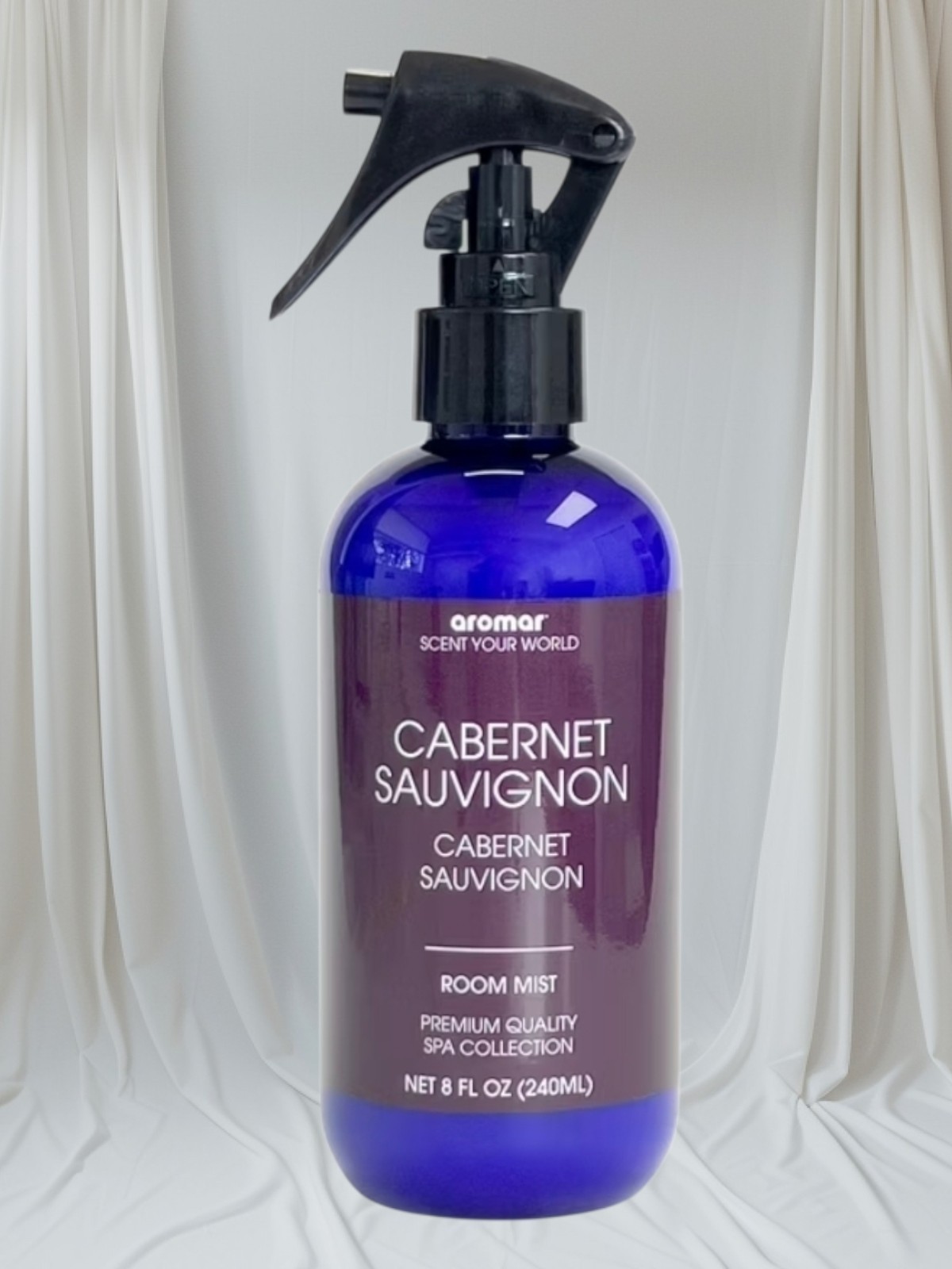 Aromar Room Mist & Fabric Spray with Natural Freshener:CABERNET SAUVIGNON PACK2