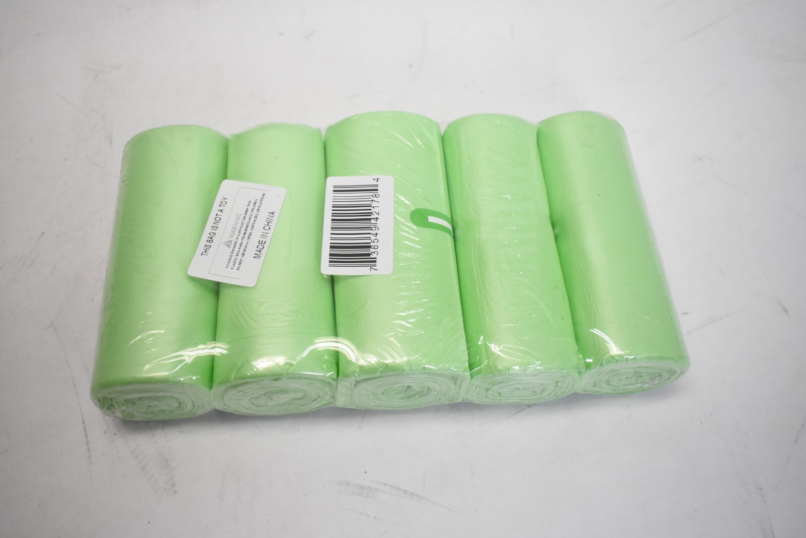 400 Pc Biodegradable Trash Bag 4-6 Gallons 10 Rolls 11 lb 19.6″ x 23.6″ Odorless
