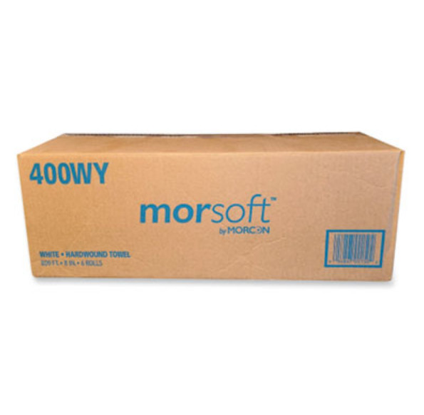 Morcon Morsoft Controlled Paper Towel Roll Y Notch White 8×800 6 Case
