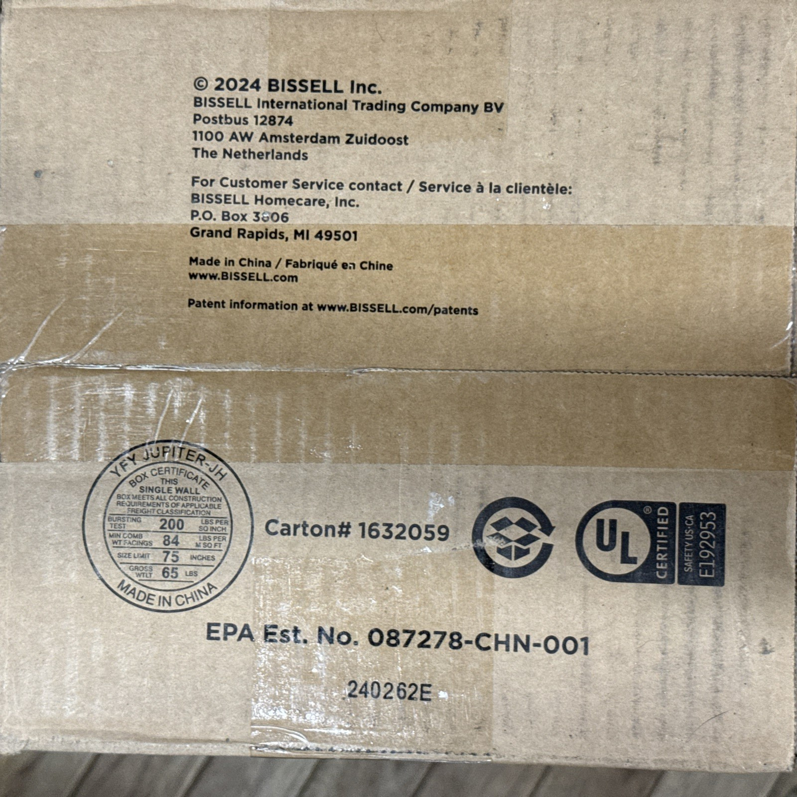 Factory Sealed BISSELL PowerSteamer Heavy Duty 3-in-1 Steam Mop 2685A