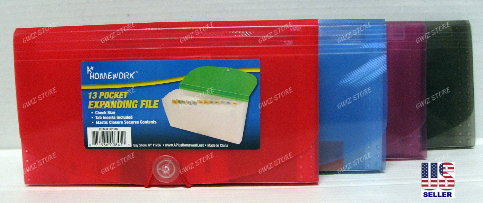 Coupon Organizer Holder Expanding File 13 Pocket Wallet Organizer Purse Carrier