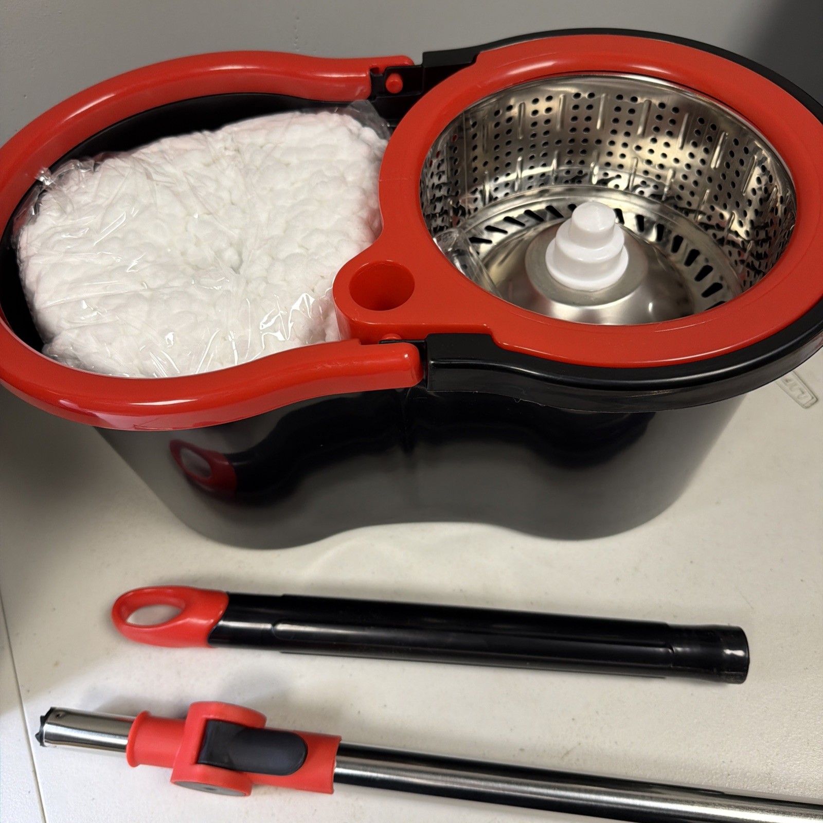 spin mop and bucket set