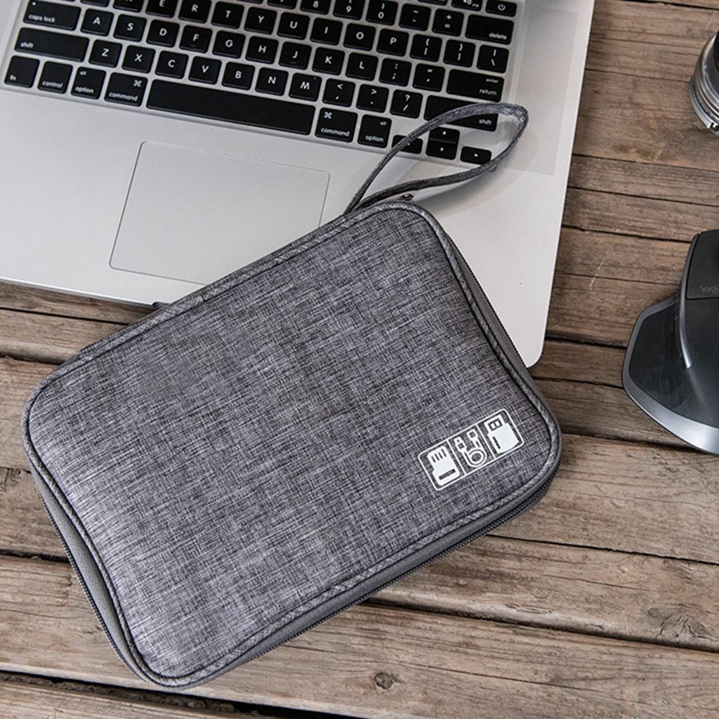 Electronic Accessories Cable Organizer Bag Travel USB Charger Storage Case Pouch
