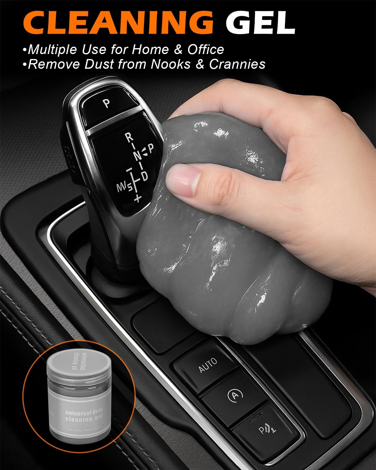 20Pcs Car Interior Cleaning Kit – Windshield Cleaner, Microfiber Mitt & Scrubber