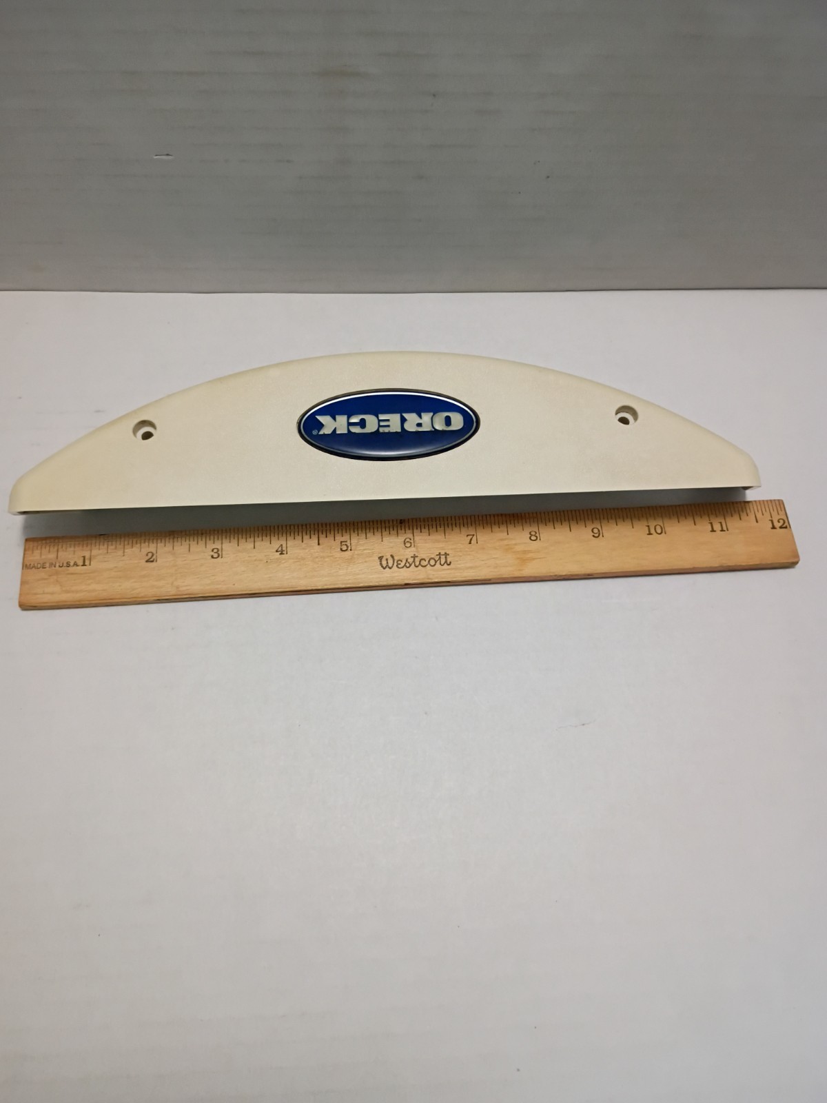 Oreck XL Vacuum Genuine OEM Light Visor Plate Cover See Pictures