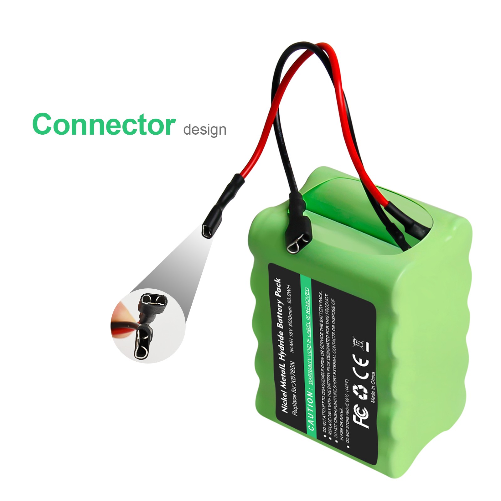 For Shark 18V Battery SV780 SV780-N XB780N SV760 Series Vacuum Cleaners 3500mAh