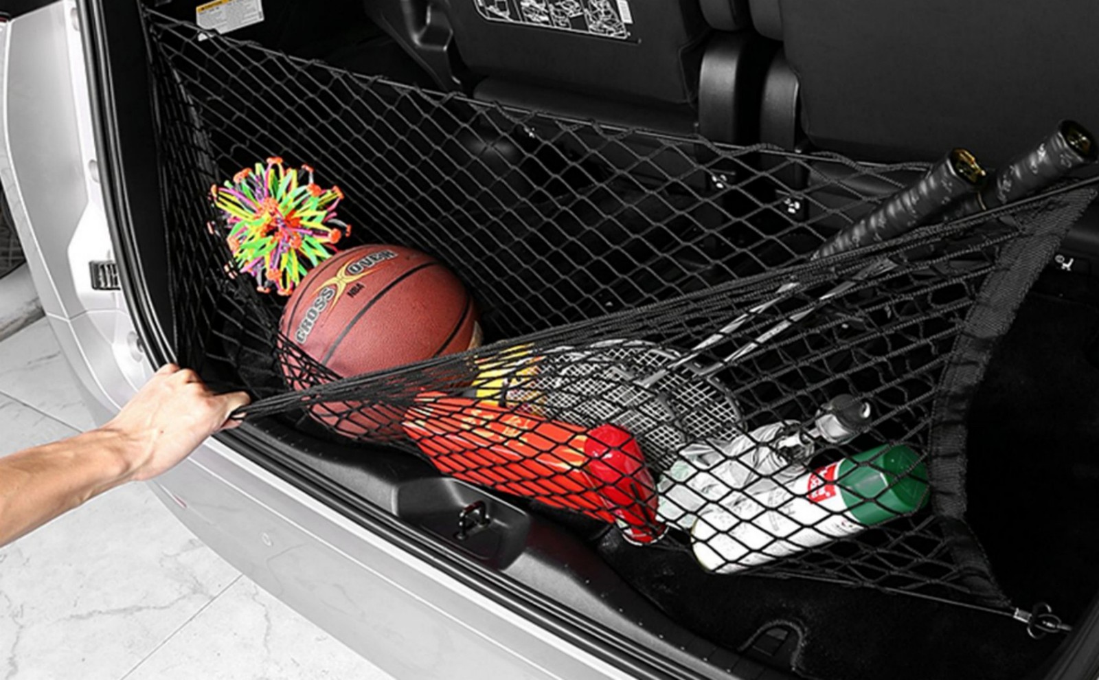 SUV Car Accessories Envelope Style Trunk Cargo Net Storage Organizer Universal