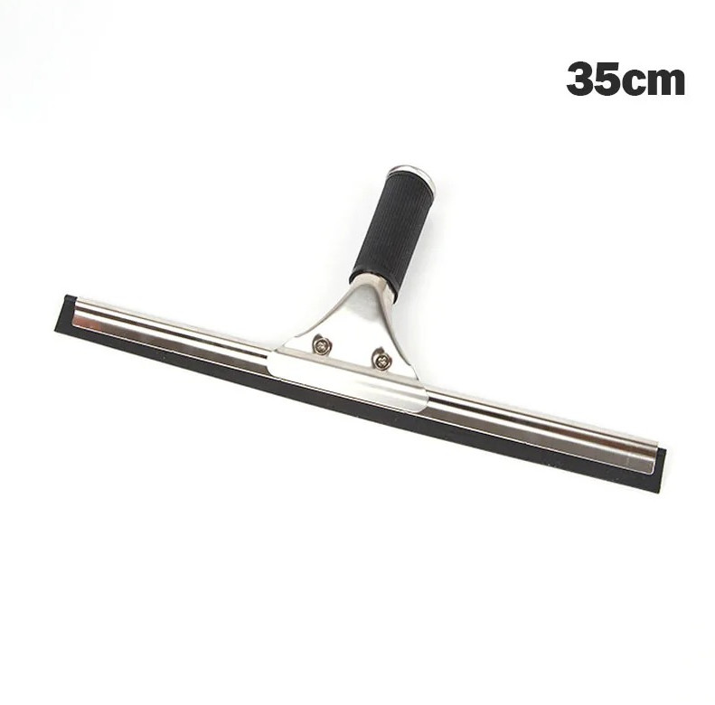 1pcs Glass Cleaning Squeegee Window Wiper 25/35/45cm Rubber Blade Cleaner – NEW