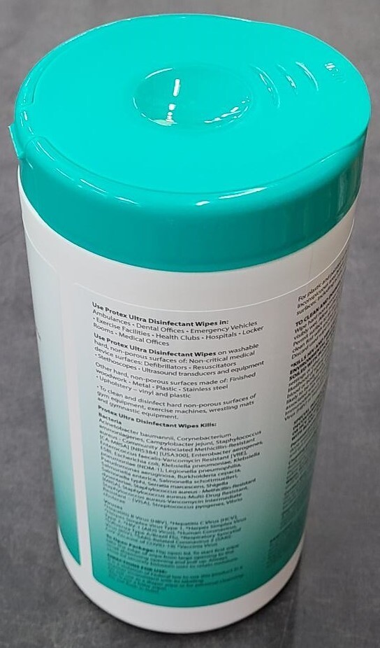 Parker Protex One-Step Ultra Surface Disinfectant Wipes 7″x9-1/2″ 75/CAN 48-70